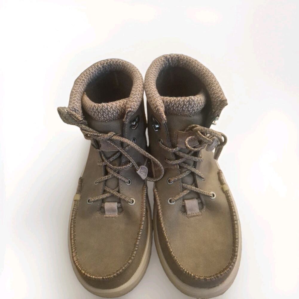 Hey Dude Bradley Classic Shoe Boot Men's Size 9 Chocolate Lightweight